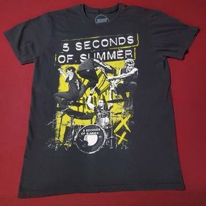 5 Seconds of Summer (Black) T-shirt